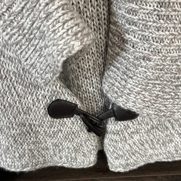 Twelfth Street by Cynthia Vincent Gray Knit Cardigan - Picture 2 of 3